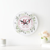 40e Ruby Wedding Jubileum Waterverf Verlaat  Grote Klok (Huis)