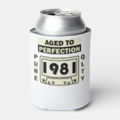 40e Shirt van de verjaardag - Cassette 1981 Blikjeskoeler (Blikje Voorkant)
