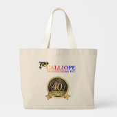 40e Show Jubileum Titel Canvas tas (Achterkant)