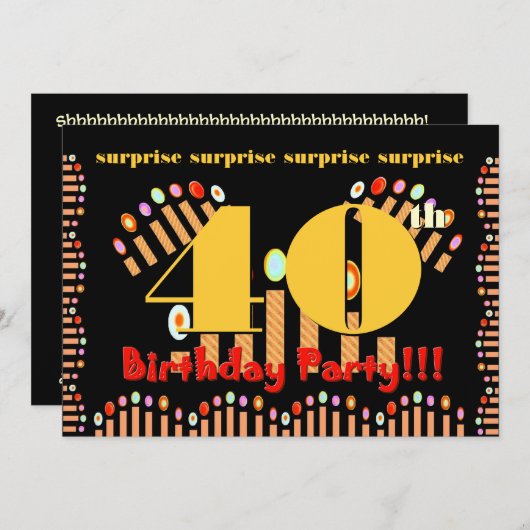 40e Sjabloon voor de uitnodiging tot het indienen (Voorkant / Achterkant)