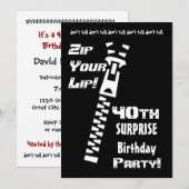 40e Sjabloon voor de uitnodiging tot het indienen  (Voorkant / Achterkant)