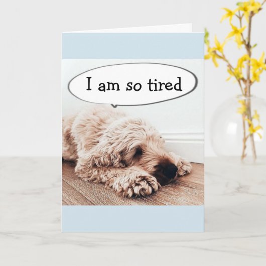 **40e TWEEDE DAG** BEWAARDE DOG IS EVENEENS EEN FU Kaart (Gele Bloem)