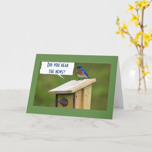 **40e TWEEDE DAG NIEUWS** VOGELS DIE HUN GROETTEN  Kaart