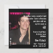 40e uitnodiging ter gelegenheid van de geboorte (Achterkant)