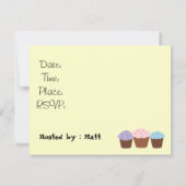 40e uitnodiging ter gelegenheid van de geboorte (Achterkant)