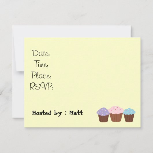 40e uitnodiging ter gelegenheid van de geboorte (Achterkant)