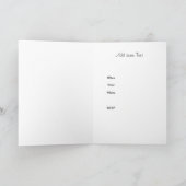 40e uitnodiging voor een vogelkaart (Binnen)