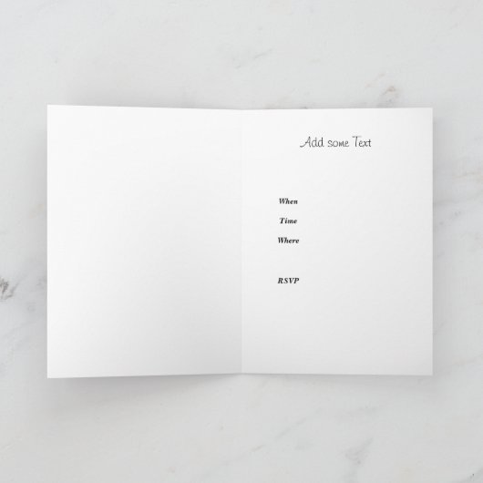 40e uitnodiging voor een vogelkaart (Binnen)