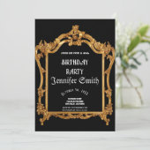 40e uitnodiging voor gouden feestdag (Staand voorkant)