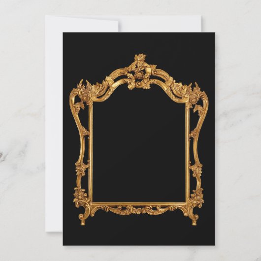 40e uitnodiging voor gouden feestdag (Achterkant)