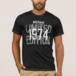 40e verjaardag 1974, beperkte uitgave, aangepaste  t-shirt