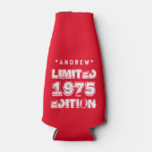 40e verjaardag 1975 Limited Edition Custom A01 RED Flesjeskoeler (Voorkant)