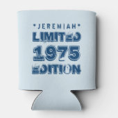 40e verjaardag 1975 Limited Edition Custom E27 BLU Blikjeskoeler (Achterkant)