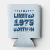 40e verjaardag 1975 Limited Edition Custom E27 BLU Blikjeskoeler (Achterkant)