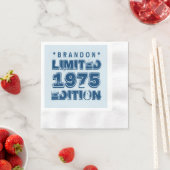 40e verjaardag 1975 Limited Edition Custom E35W Servetten (Insitu)