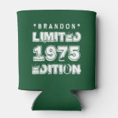 40e verjaardag 1975 Limited Edition E29 GREEN Blikjeskoeler (Achterkant)