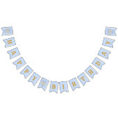 40e verjaardag 1982 Blue Gold Name Vlaggetjes (Alle)