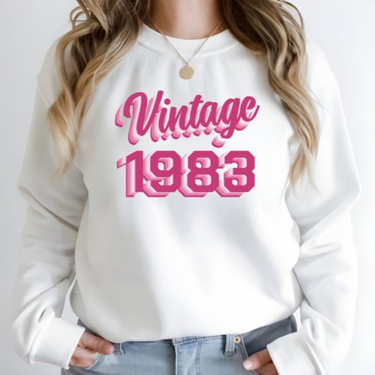 40e verjaardag  1983 Gift Sweatshirt T-Shirt