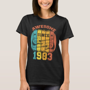 40e verjaardag  1983 Retro 40 jaar oud Guit T-shirt