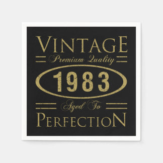 40e  verjaardag 1983 servet