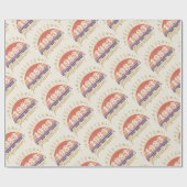 40e verjaardag 1983 volmaakte cadeaupapier (Vlak)