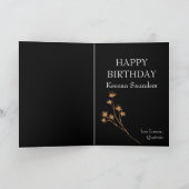 40e verjaardag 2-Afbeelding fotosjabloon kaart (Binnen)