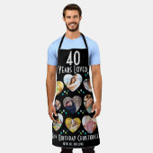 40e verjaardag 40 jaar foto achterhaald schort (Gedragen)