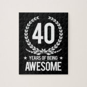 40e verjaardag (40 jaar Geweldige) Legpuzzel (Verticaal)