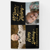 40e verjaardag 40 JAAR IN HET MAKEN VAN RETROSCRIP Spandoek (Verticaal)