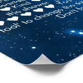 40e verjaardag 40 redenen waarom je tevreden bent poster (Hoek)