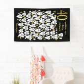 40e verjaardag 40 redenen waarom we van je houden spandoek (Insitu)