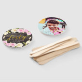 40e verjaardag Aangepaste foto 40e verjaardag Handwaaier (Niet-gemonteerd)