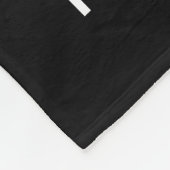 40e verjaardag aangepaste hart foto fleece deken (Hoek)