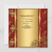 40e verjaardag Aziatische goudmakreel 2 Kaart (Achterkant)