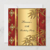 40e verjaardag Aziatische goudmakreel 2 Kaart (Voorkant)