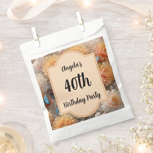 40e verjaardag bedankzakje (Geknipt)