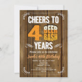 40e verjaardag bierfeest man bar viering kaart (Voorkant)