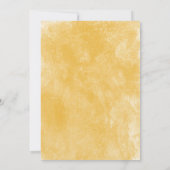 40e verjaardag Blauwgroen gele Waterverf Peacock Kaart (Achterkant)