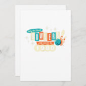 40e verjaardag Bowler Funny Bowling 1980 Retro Kaart (Voorkant / Achterkant)