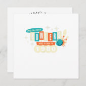 40e verjaardag Bowler Grappig Bowling 1980 Vintage Kaart (Voorkant / Achterkant)