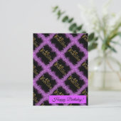 40e verjaardag briefkaart (Staand voorkant)