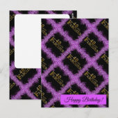 40e verjaardag briefkaart (Voorkant / Achterkant)