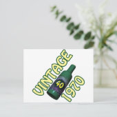 40e verjaardag briefkaart (Staand voorkant)