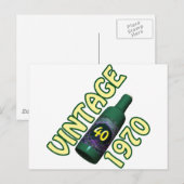 40e verjaardag briefkaart (Voorkant / Achterkant)