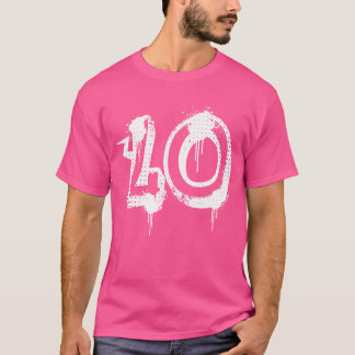 40e Verjaardag Cadeau Mannen Vrouwen Cool Spray Hi T-shirt