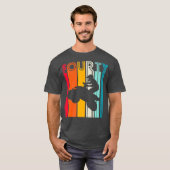 40e verjaardag Cadeau Quad Driver Retro ATV 4x4 T-shirt (Voorkant volledig)