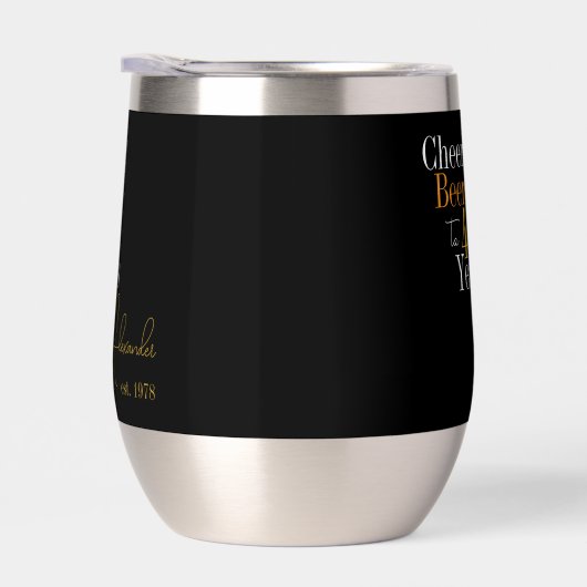 40e verjaardag Cheers en bieren gepersonaliseerd (Rechts)