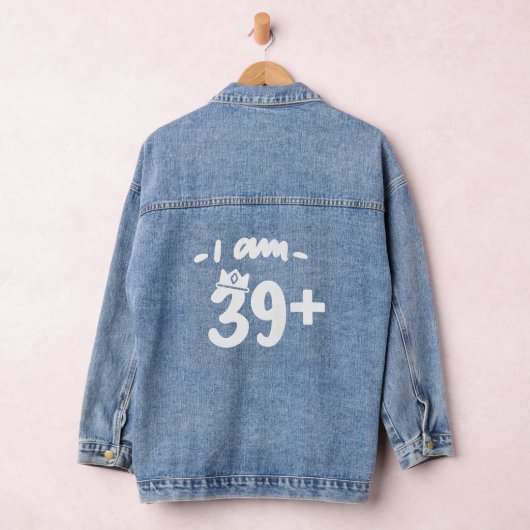 40e VERJAARDAG DENIM JACKET (Hangar)