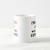 40e verjaardag design koffiemok (Center)