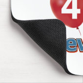 40e verjaardag design muismat (Hoek)